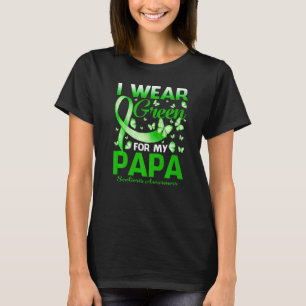 T-shirt Je Porte Du Vert Pour Mon Papa Beurre De Sensibili