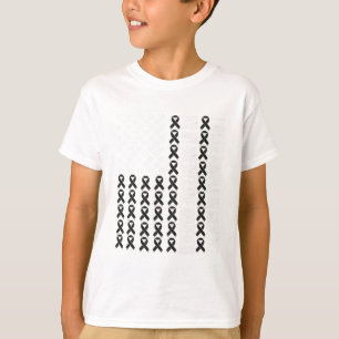 T-shirt Je porte du violet en mémoire de mon fils pour la