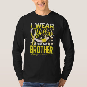 T-shirt Je Porte Jaune Pour La Sensibilisation à L'Obésité