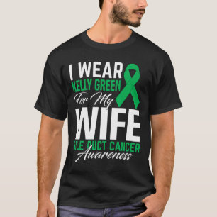 T-shirt Je Porte Kelly Green pour ma femme Bile Ducky Canc
