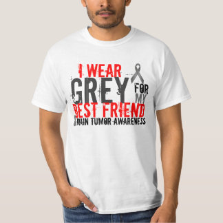 T-shirt je porte le gris pour mon meilleur ami