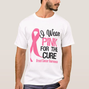 T-shirt Je porte le rose pour le traitement