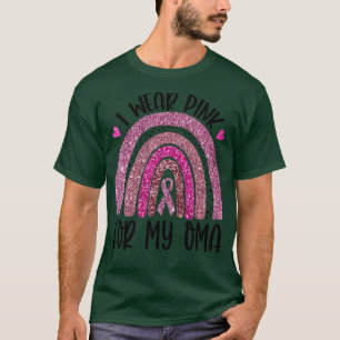 T-shirt Je Porte Le Rose Pour Mon Oma Cerveau De Sensibili