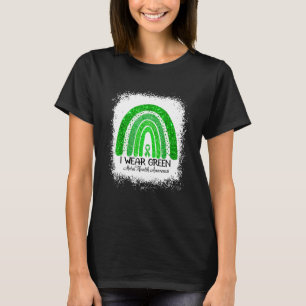T-shirt Je Porte Le Vert Pour La Sensibilisation À La Sant