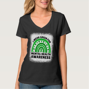 T-shirt Je Porte Le Vert Pour Le Mois De Sensibilisation À