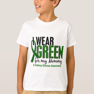 T-shirt Je porte le vert pour ma maladie rénale de la