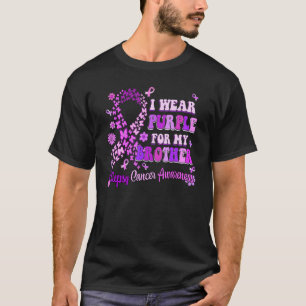 T-shirt Je Porte Le Violet Pour Mon Frère Epilepsie Sensib