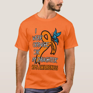 T-shirt Je porte l'orange/la fille...Hannah