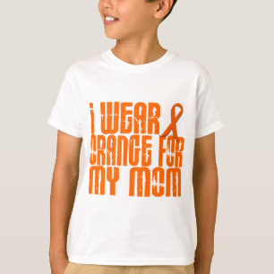T-shirt Je porte l'orange pour ma maman 16