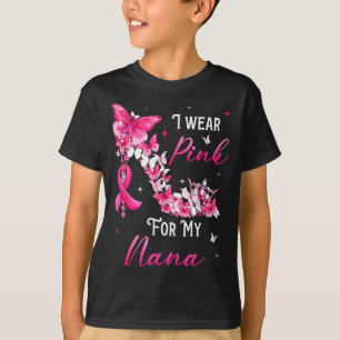 T-shirt Je porte Nk pour mon nana Ruban de soutien contre