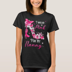 T-shirt Je Porte Nk Pour Mon Ruban Contre Le Cancer Du Sei