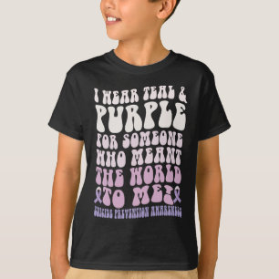 T-shirt Je Porte Pour Quelqu'Un Qui Veut Que Le Monde Me S