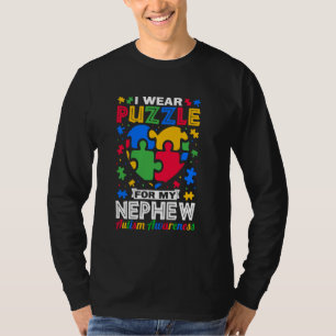 T-shirt Je Porte Puzzle Pour La Journée De Sensibilisation