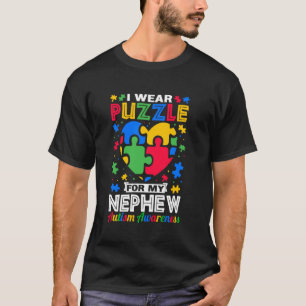 T-shirt Je Porte Puzzle Pour La Journée De Sensibilisation