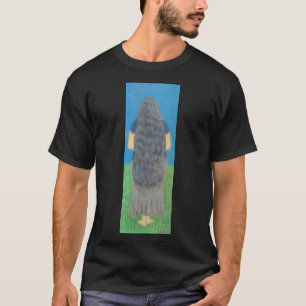 T-shirt Je Porte toujours mes longs cheveux