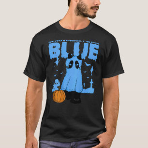 T-shirt Je porte un fantôme de chat noir mignon pour la se