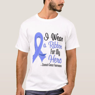 T-shirt Je porte un ruban pour mon héros - cancer de