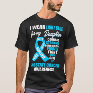 T-shirt Je porte une sensibilisation au cancer de la prost