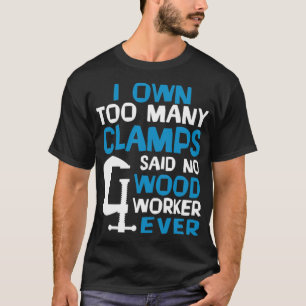 T-shirt Je Possède Trop De Clamps Dit Pas De Dinosaure De