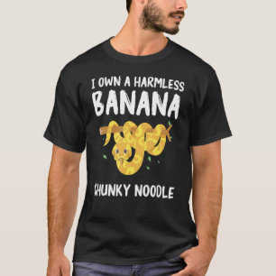 T-shirt Je Possède Un Python De Boule De Noix De Banane Sa