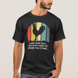 T-shirt Je Pourrais Avoir L'Air Calme Mais Dans Ma Tête Je