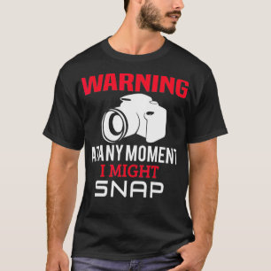 T-shirt Je Pourrais Imaginer Drôle Photographe Caméra