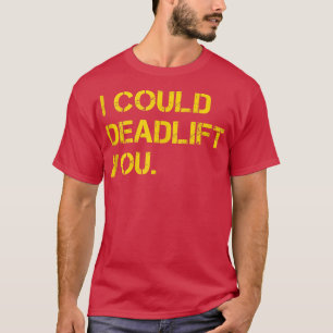 T-shirt Je Pourrais T'Amener Drôle Débardeur De Salle De S