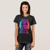 T-shirt Je pratique le socialisme distancer Anti-socialism (Devant entier)