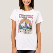 T-shirt Je préfère camper (Devant)