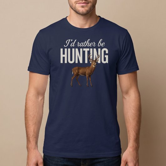 T-shirt Je préfère chasser