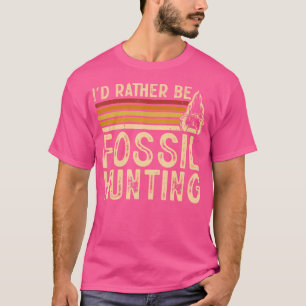 T-shirt JE Préfère Chasser les Fossiles