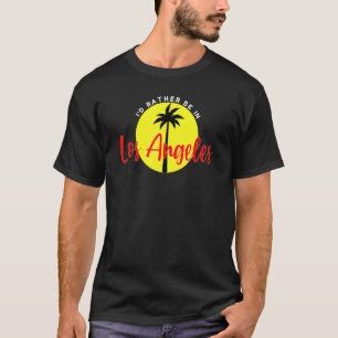 T-shirt Je préfère être à Los Angeles - Vacation Beach Blu