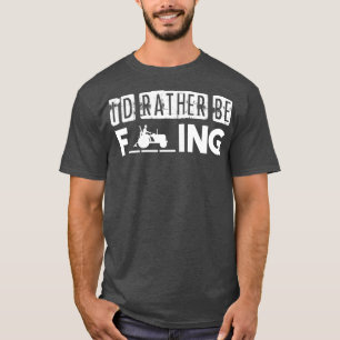 T-shirt Je Préfère Être Agricole Tracteur Idée Cadeau