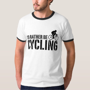 T-shirt Je préfère être Cycling (mâle)