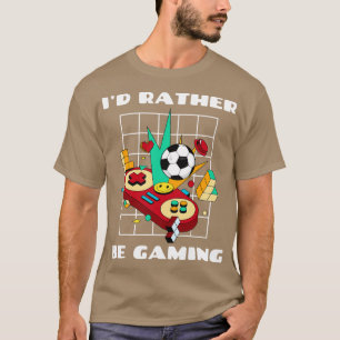 T-shirt Je préfère être gamer
