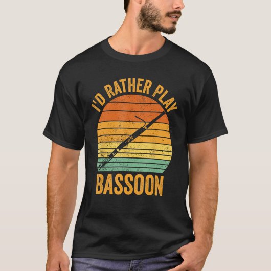 T-shirt Je préfère jouer Bassoonist 1 (Devant)