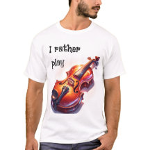 Je préfère jouer du violon