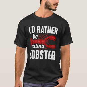 T-shirt Je Préfère Manger Du Homard De Mer De Fruits De Me