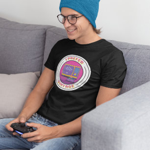 T-shirt Je préfère Vintage - Retor Gamer