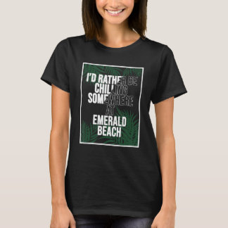 T-shirt Je préférerais Chaud à EMERALD BEACH Japon