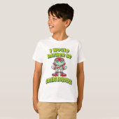 T-shirt Je Préférerais Coder La Robotique (Devant entier)