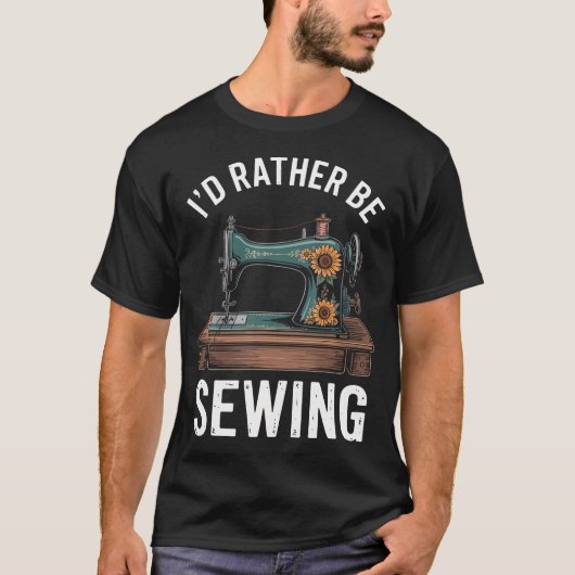 T-shirt Je préférerais être (Devant)