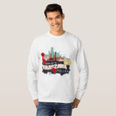 T-shirt Je Préférerais Être À Varsovie Polska - Varsovie V (Devant entier)