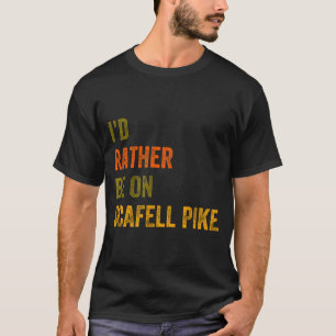 T-shirt Je préférerais être sur Scafell Pike Lake District