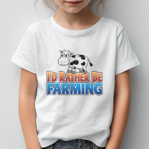 T-shirt Je préférerais faire de l'agriculture ! (Agricultu