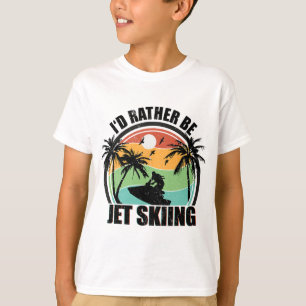 T-shirt Je préférerais faire du jet ski sur la plage Sport