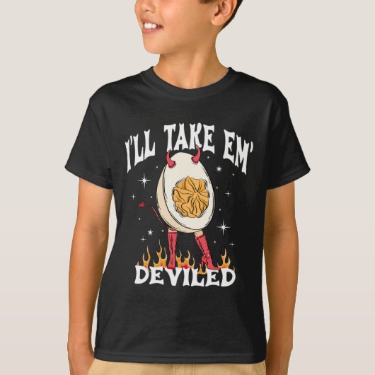T-shirt Je prendrai Em Deviled Autumn Thanksgiving Funny D (Devant)