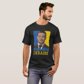 T-shirt Je Prends Position Avec L'Ukraine Volodymyr Zelens (Devant entier)
