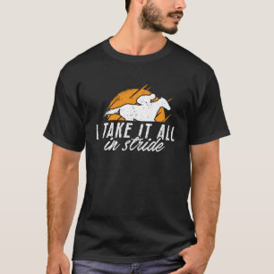 T-shirt Je prends tout cela avec sérénité Cheval Chevaux d