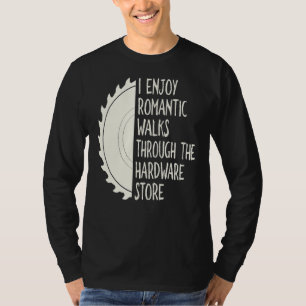 T-shirt Je Profite De Longues Promenades Romantiques À Tra